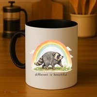 Different Is Beautiful Jimothy Viral Meme Coffee Mug thumb 4