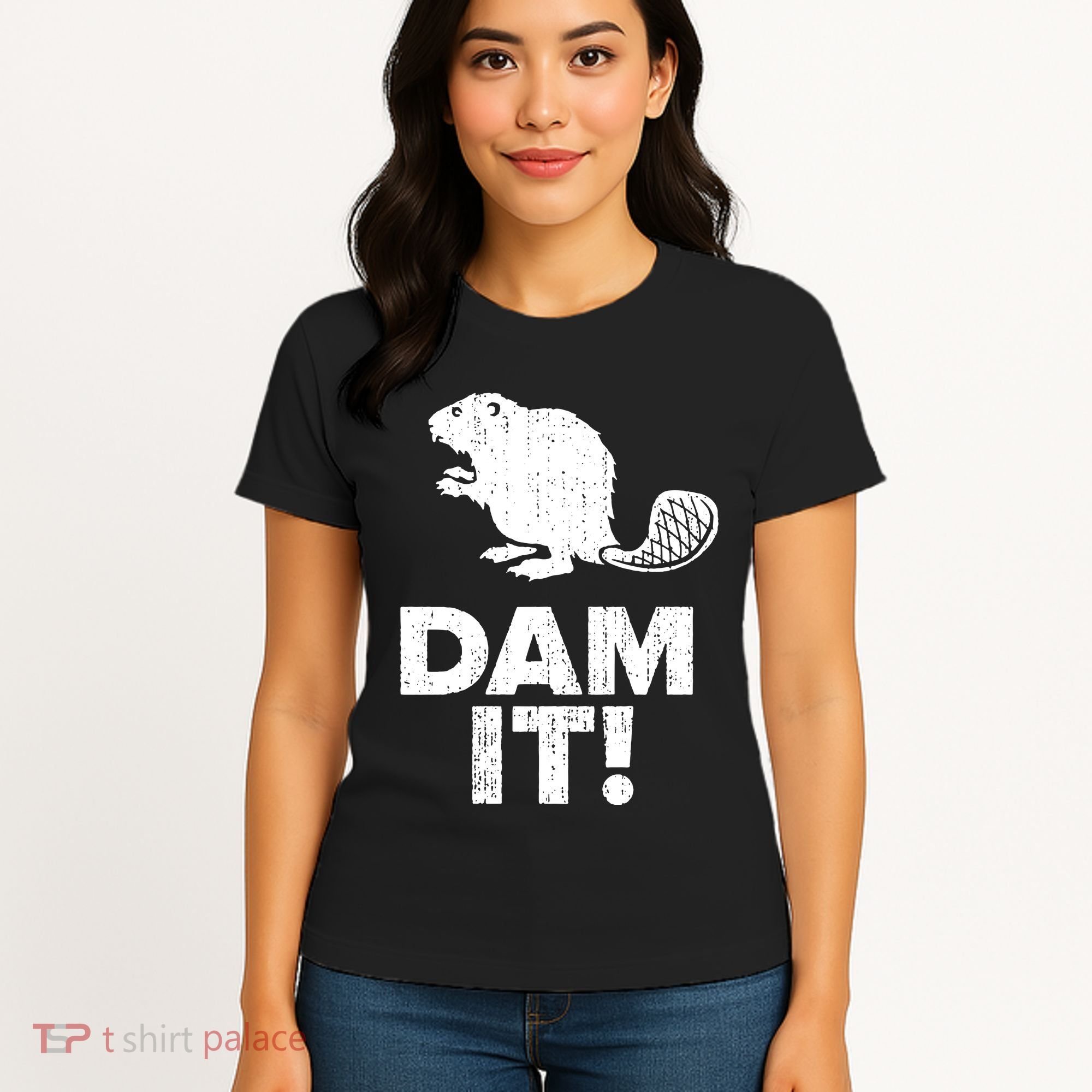 Dam It Beaver Funny Beaver Saying Women's T-Shirt
