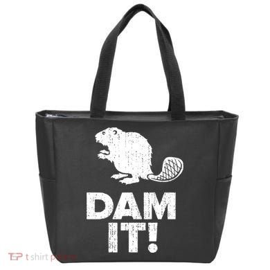 Dam It Beaver Funny Beaver Saying Tote Bag