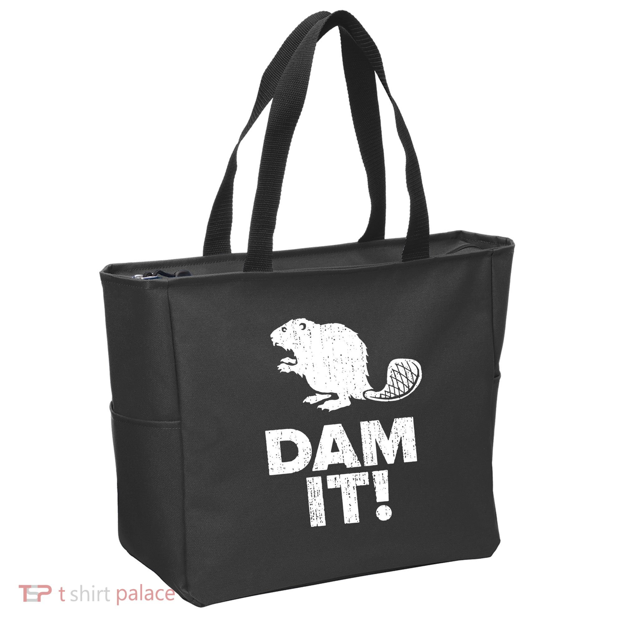 Dam It Beaver Funny Beaver Saying Tote Bag