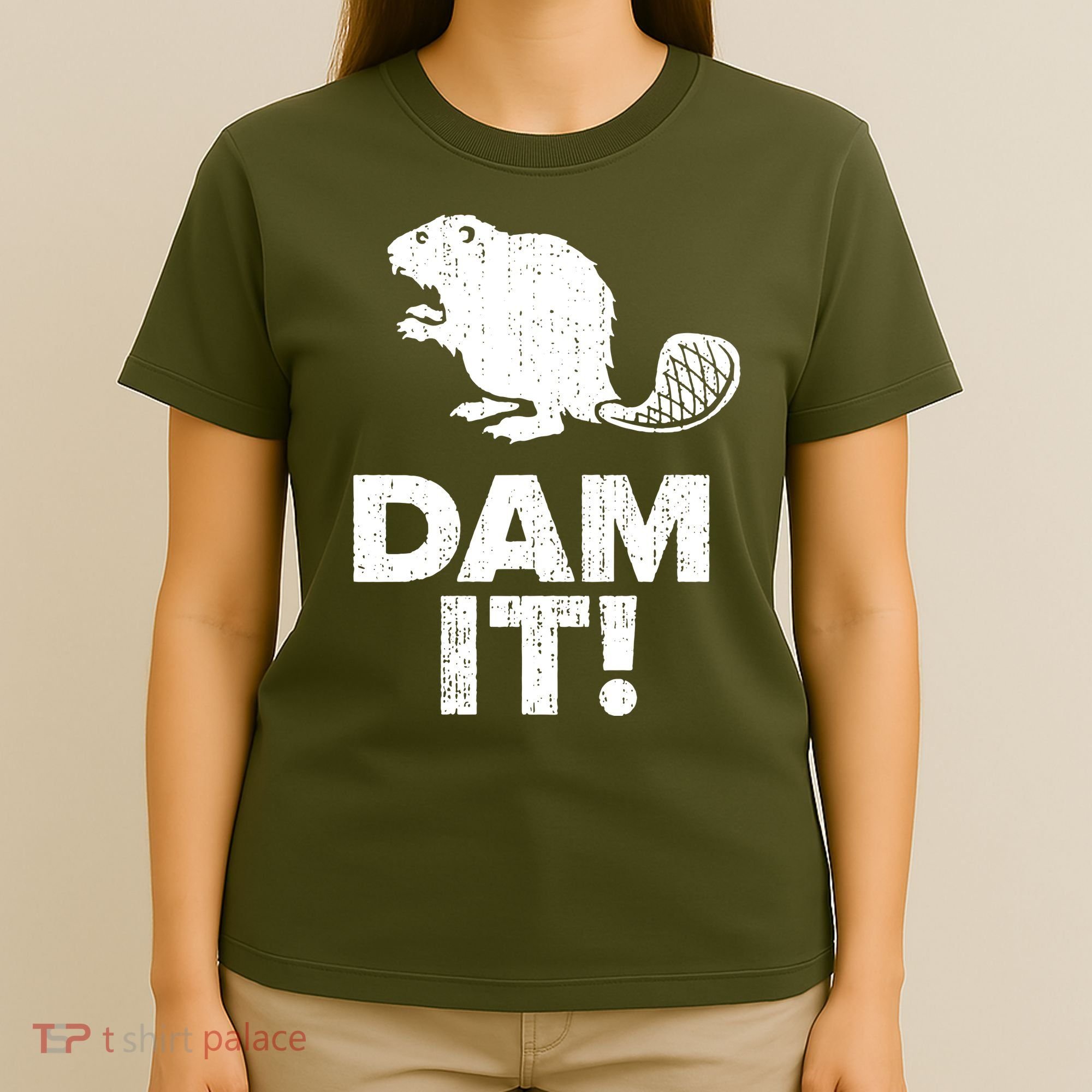 Dam It Beaver Funny Beaver Saying T-Shirt