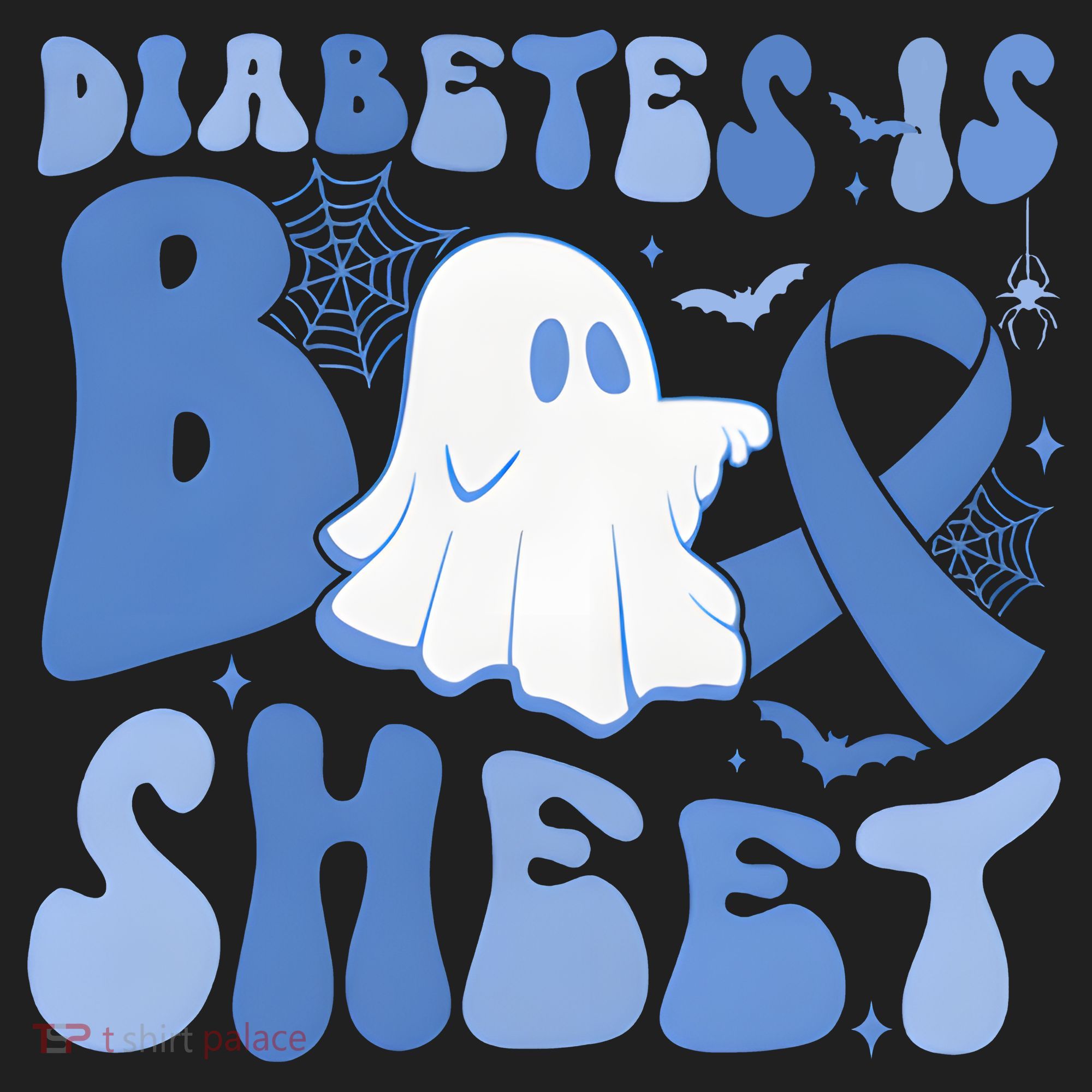 Diabetes Is Boo Sheet Halloween Diabetes Awareness Women's Sweatshirt