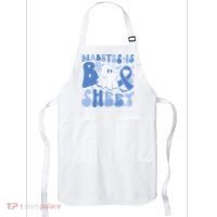 Diabetes Is Boo Sheet Halloween Diabetes Awareness Apron thumb 0