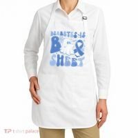 Diabetes Is Boo Sheet Halloween Diabetes Awareness Apron thumb 2