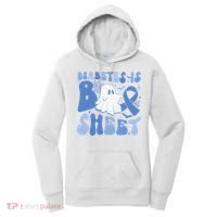 Diabetes Is Boo Sheet Halloween Diabetes Awareness Women's Hoodie thumb 0