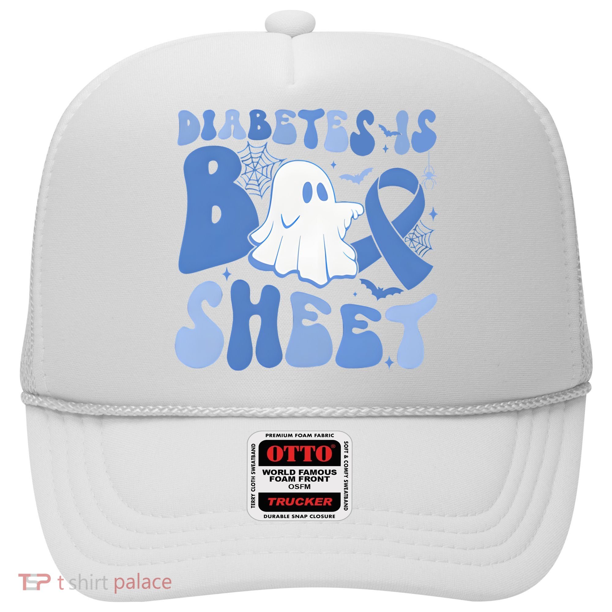 Diabetes Is Boo Sheet Halloween Diabetes Awareness Hat