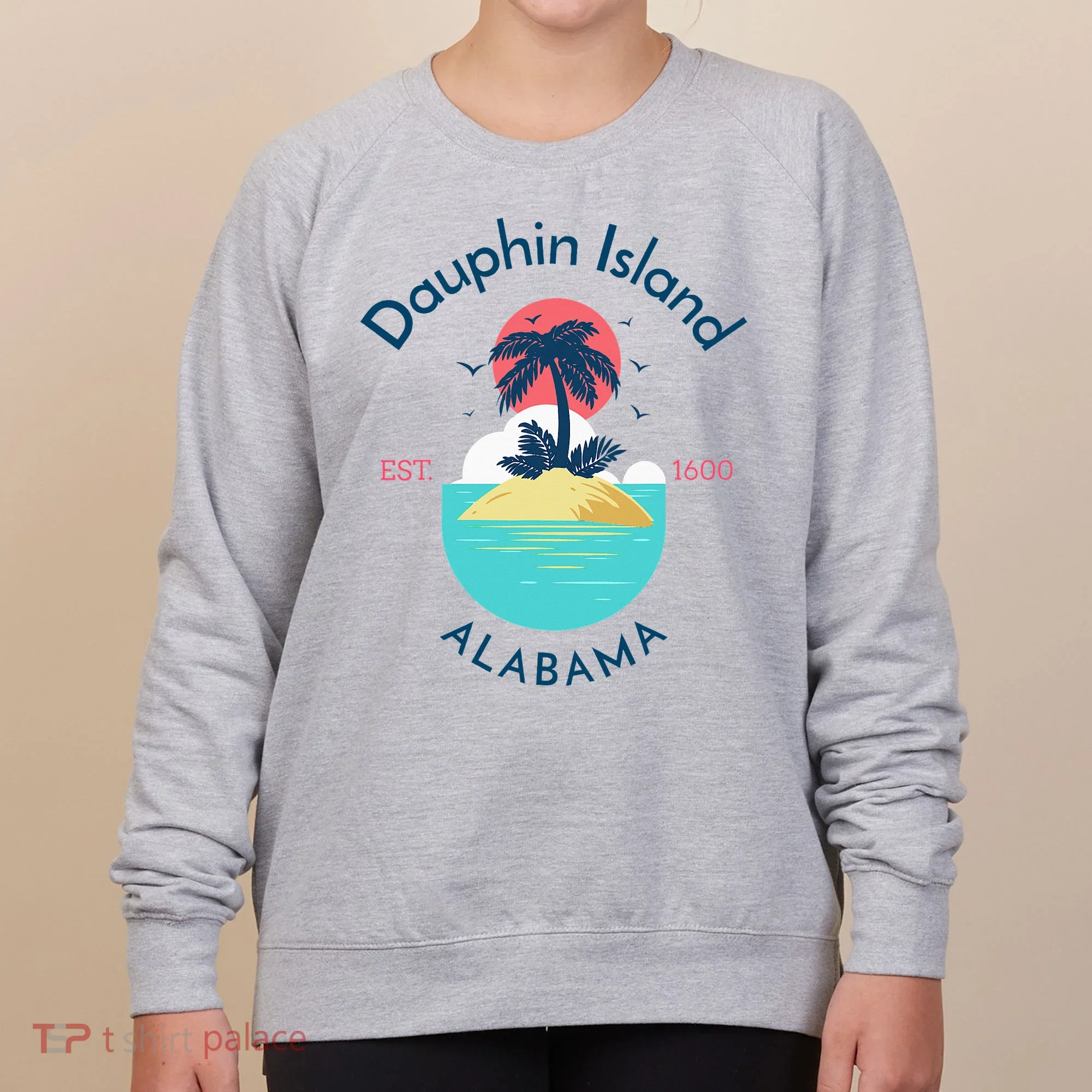 Dauphin Island Beach Alabama Women's Sweatshirt