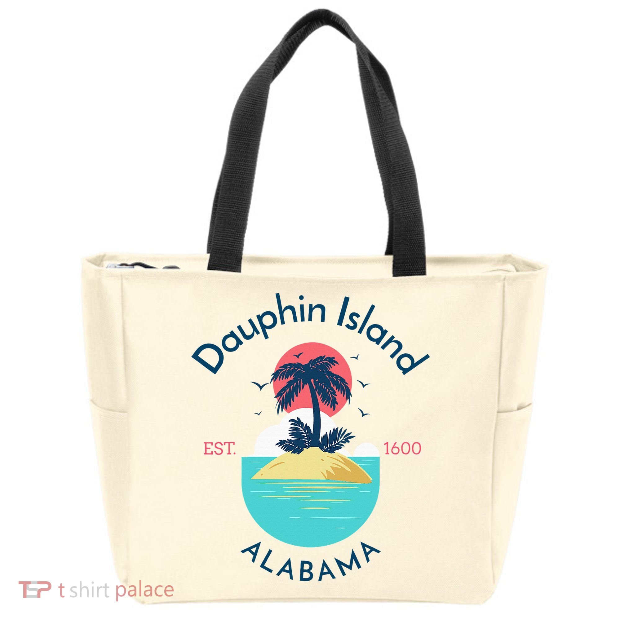 Dauphin Island Beach Alabama Tote Bag