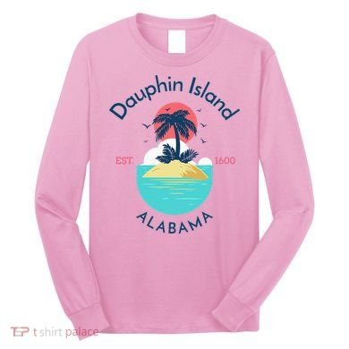 Dauphin Island Beach Alabama Long Sleeve Shirt