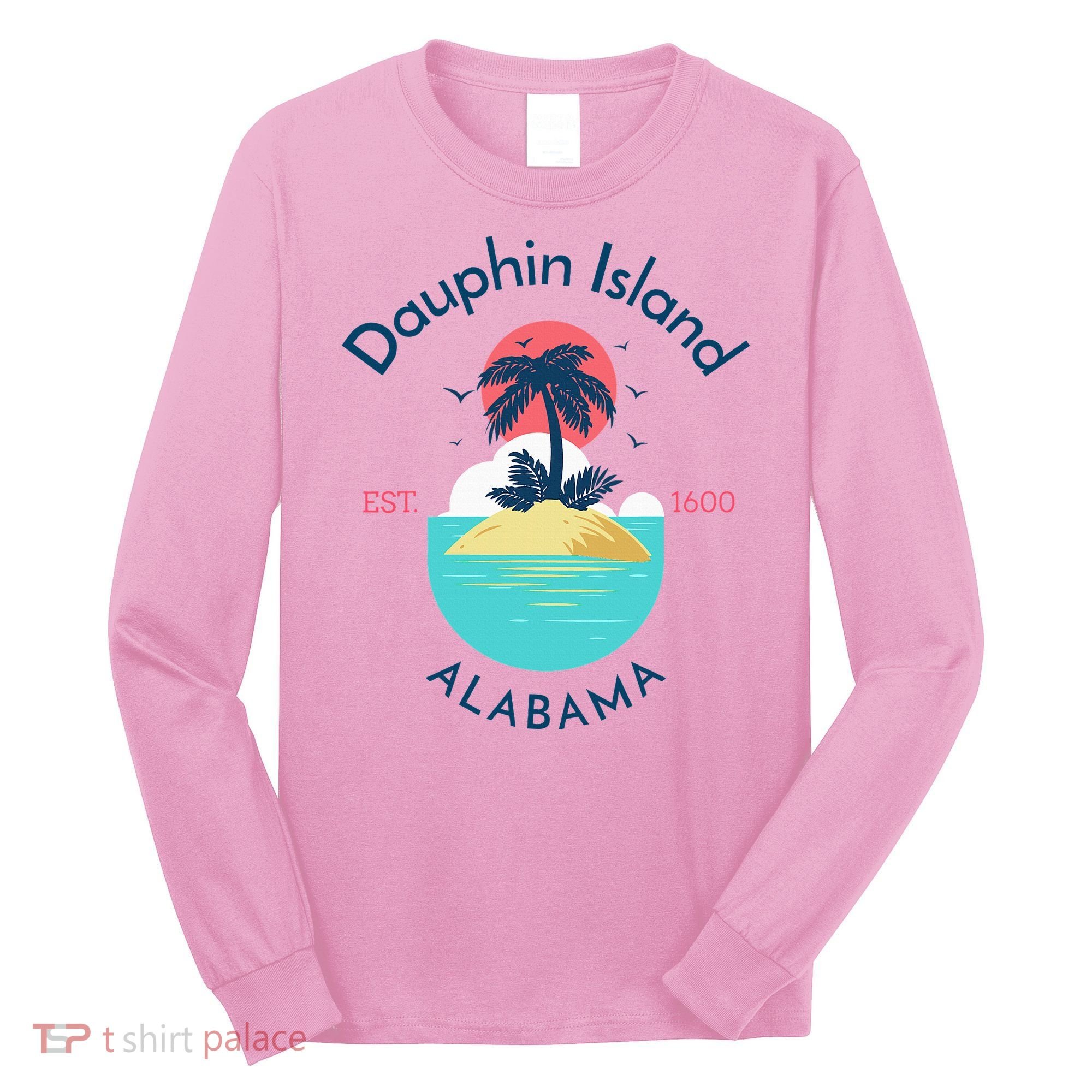 Dauphin Island Beach Alabama Long Sleeve Shirt