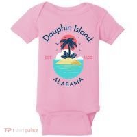 Dauphin Island Beach Alabama Baby Bodysuit thumb 0