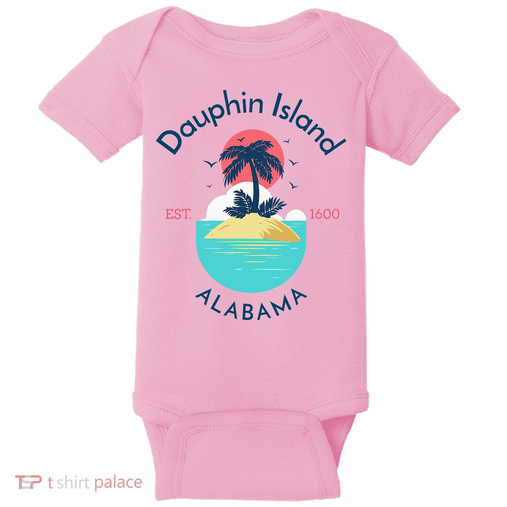 Dauphin Island Beach Alabama Baby Bodysuit