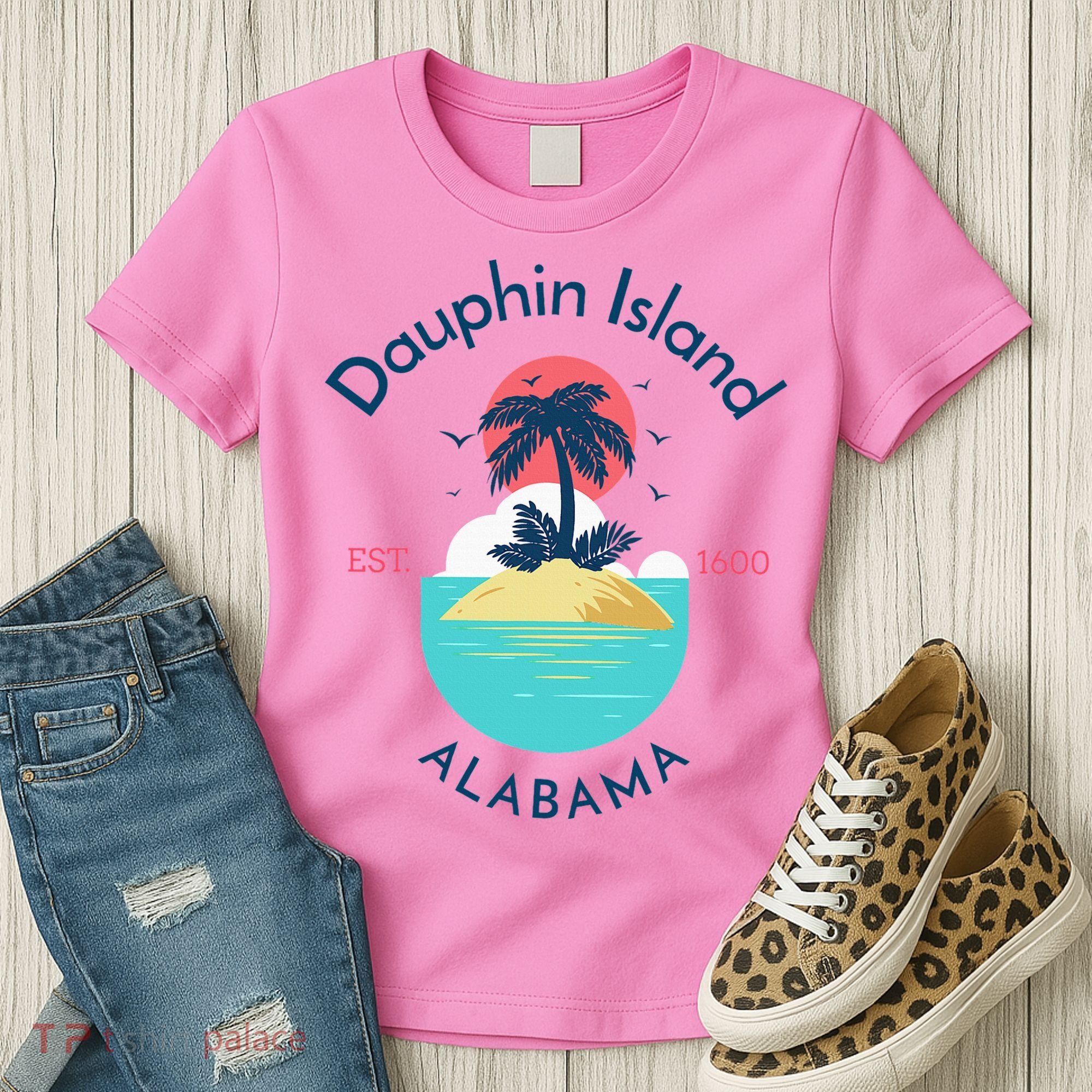 Dauphin Island Beach Alabama Women's T-Shirt