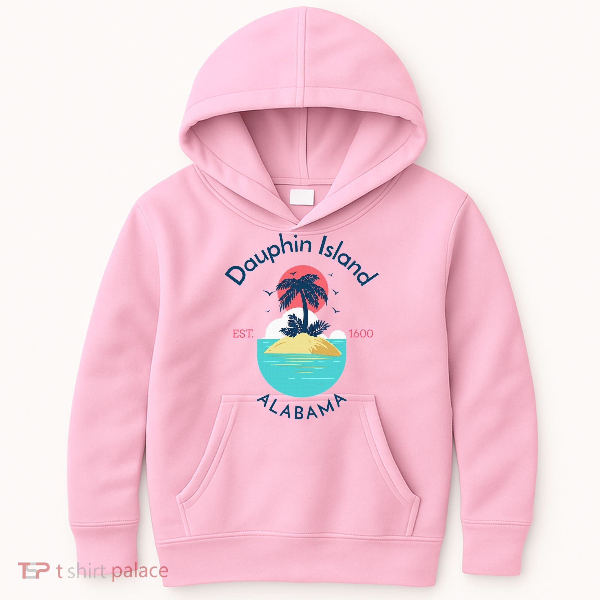 Dauphin Island Beach Alabama Kids Hoodie