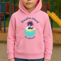Dauphin Island Beach Alabama Kids Hoodie thumb 2