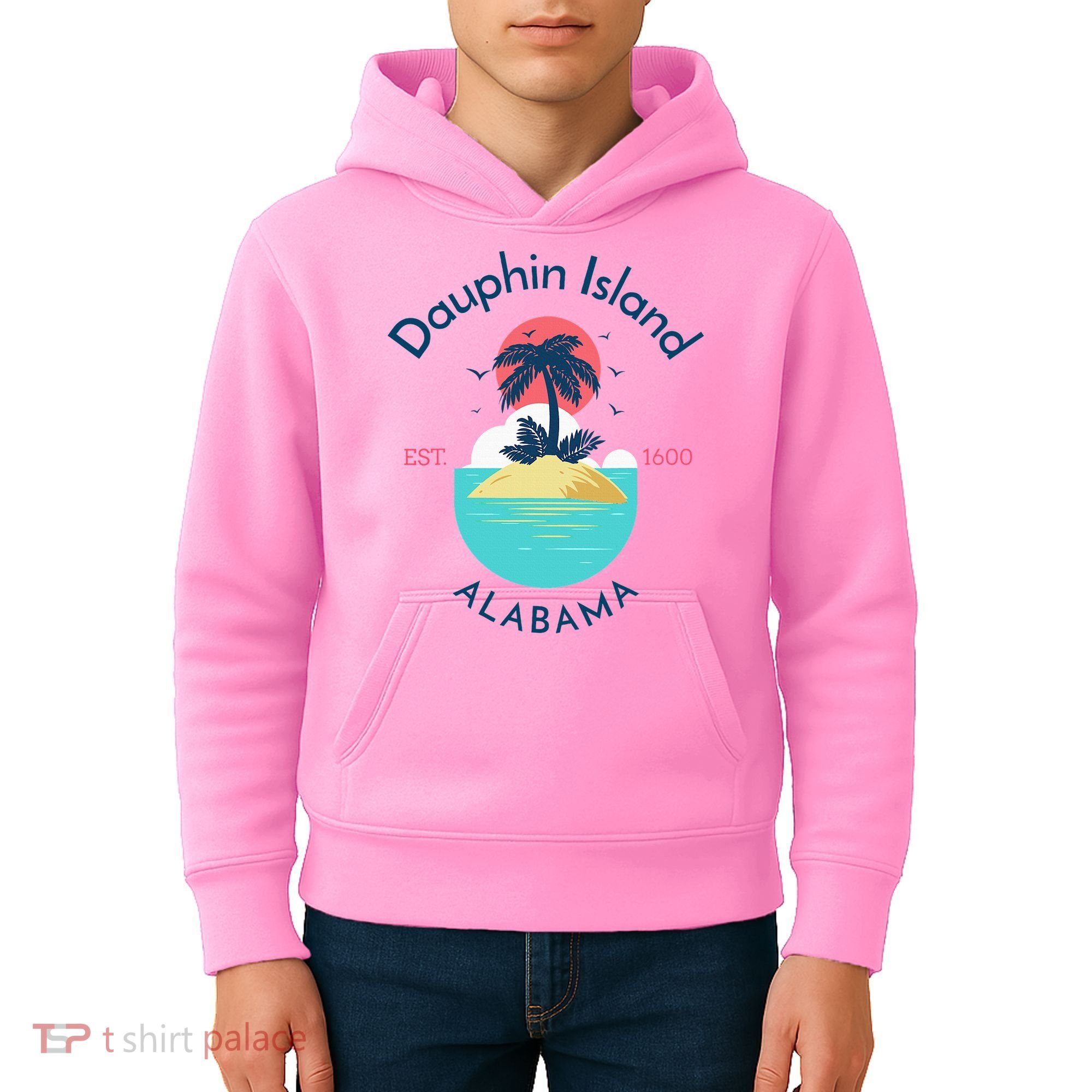 Dauphin Island Beach Alabama Kids Hoodie