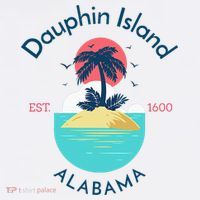 Dauphin Island Beach Alabama Apron thumb 3