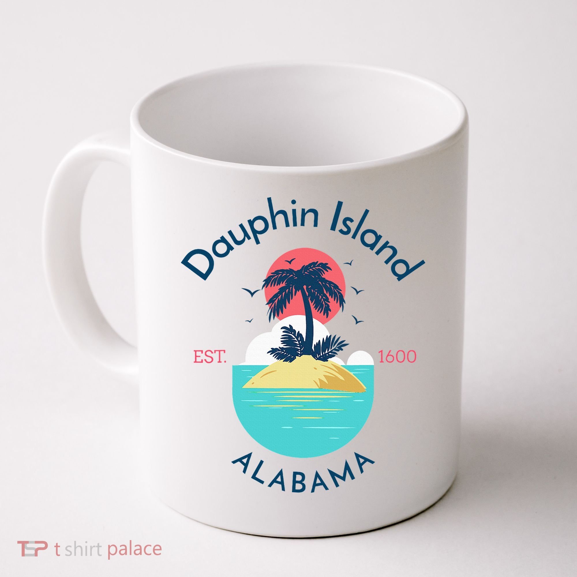 Dauphin Island Beach Alabama Coffee Mug