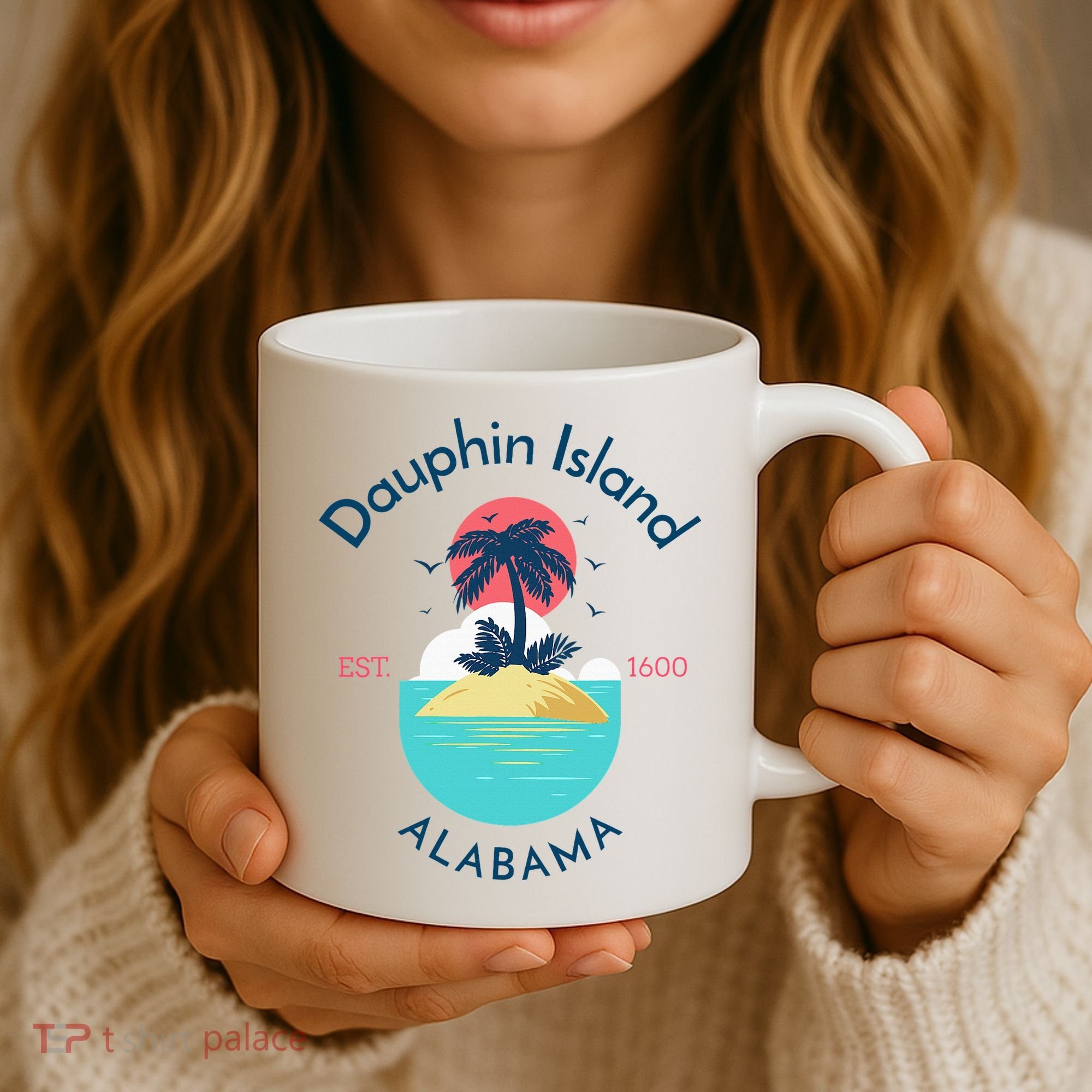 Dauphin Island Beach Alabama Coffee Mug
