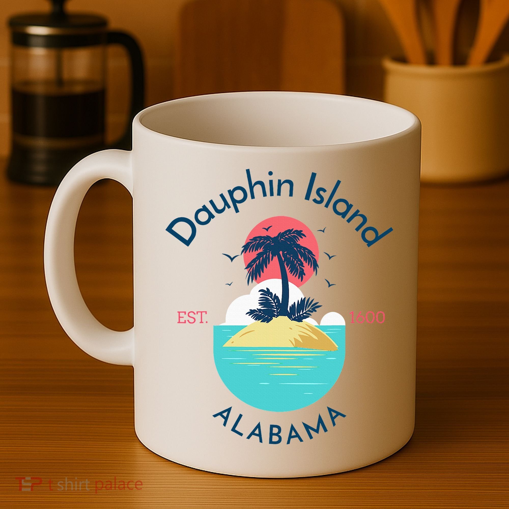 Dauphin Island Beach Alabama Coffee Mug