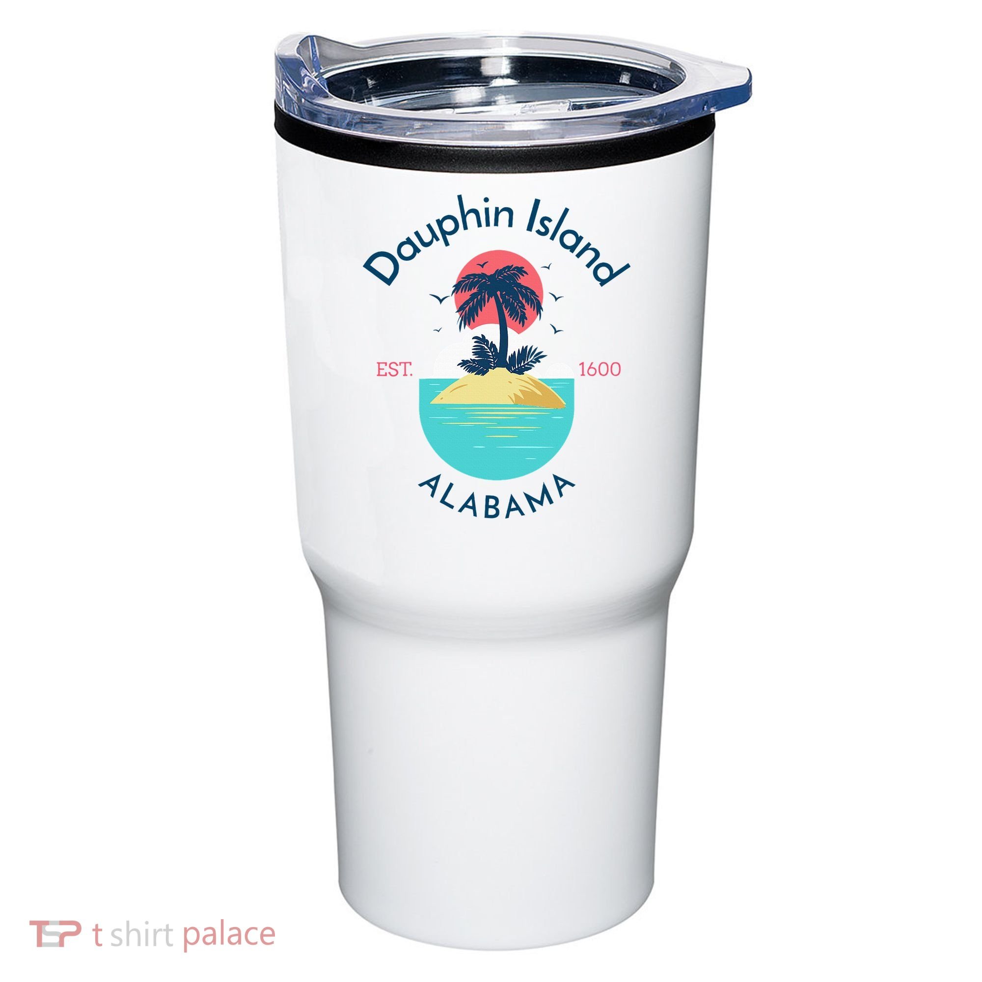 Dauphin Island Beach Alabama Tumbler
