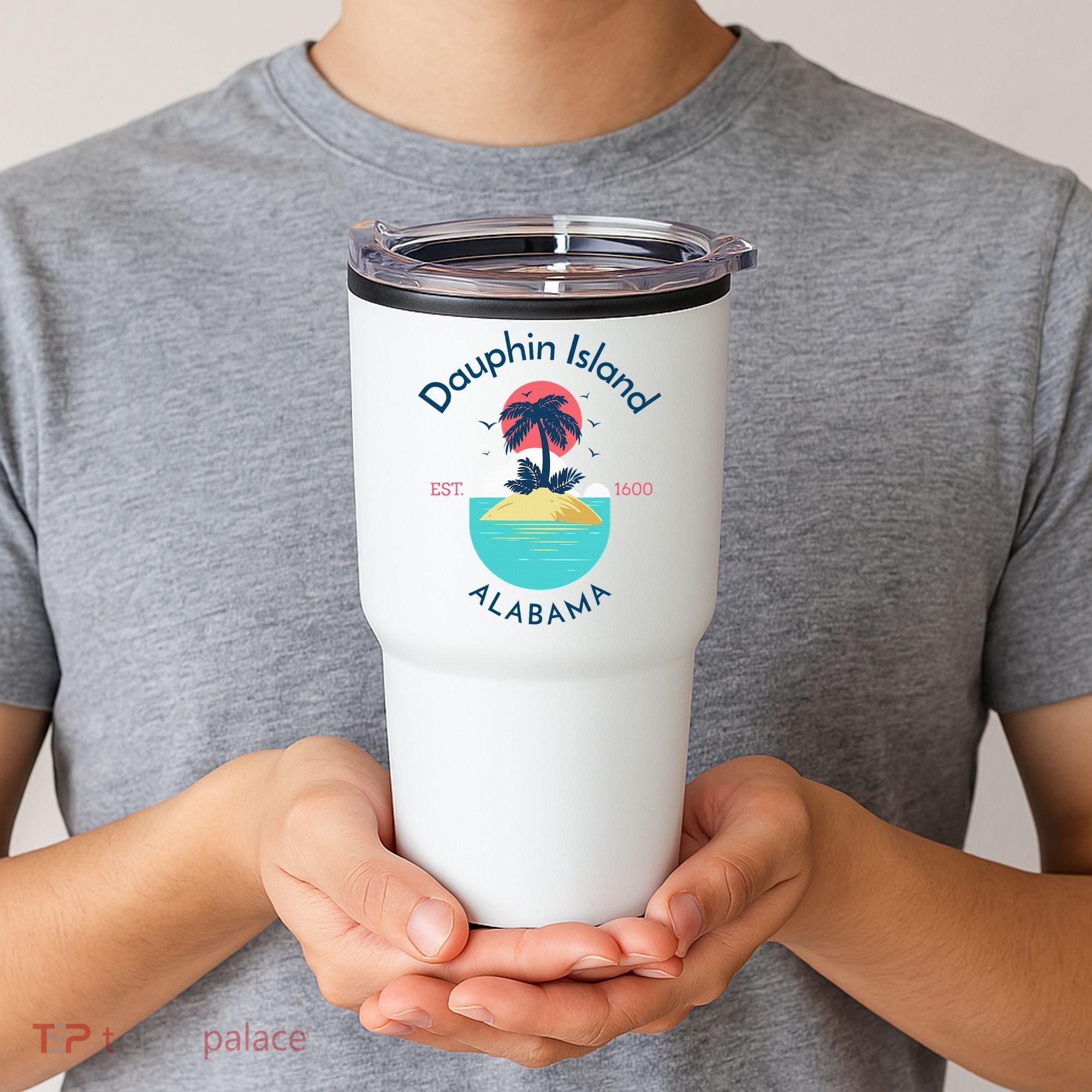 Dauphin Island Beach Alabama Tumbler