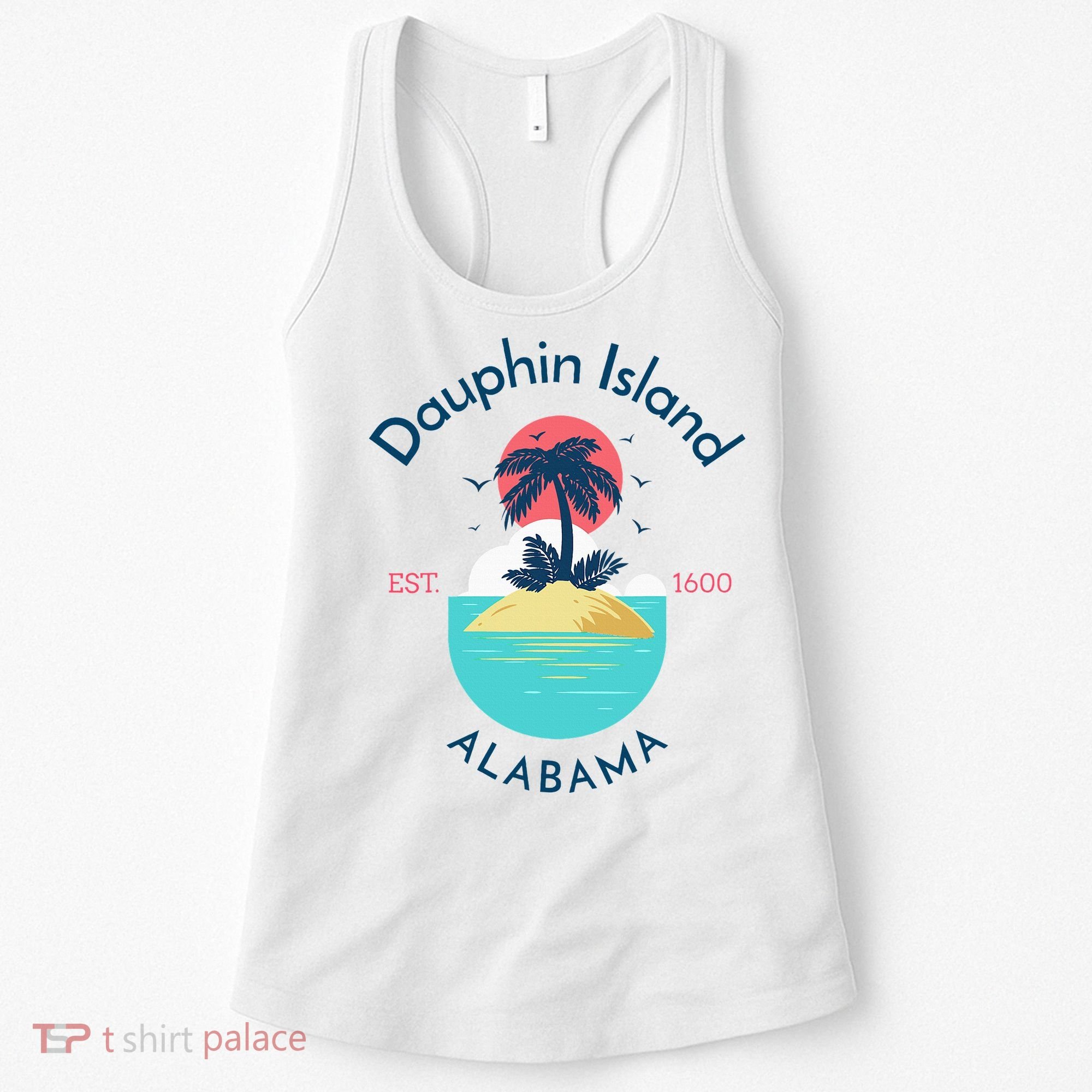 Dauphin Island Beach Alabama Women's Tank Top