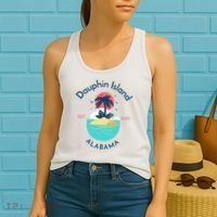 Dauphin Island Beach Alabama Women's Tank Top thumb 2