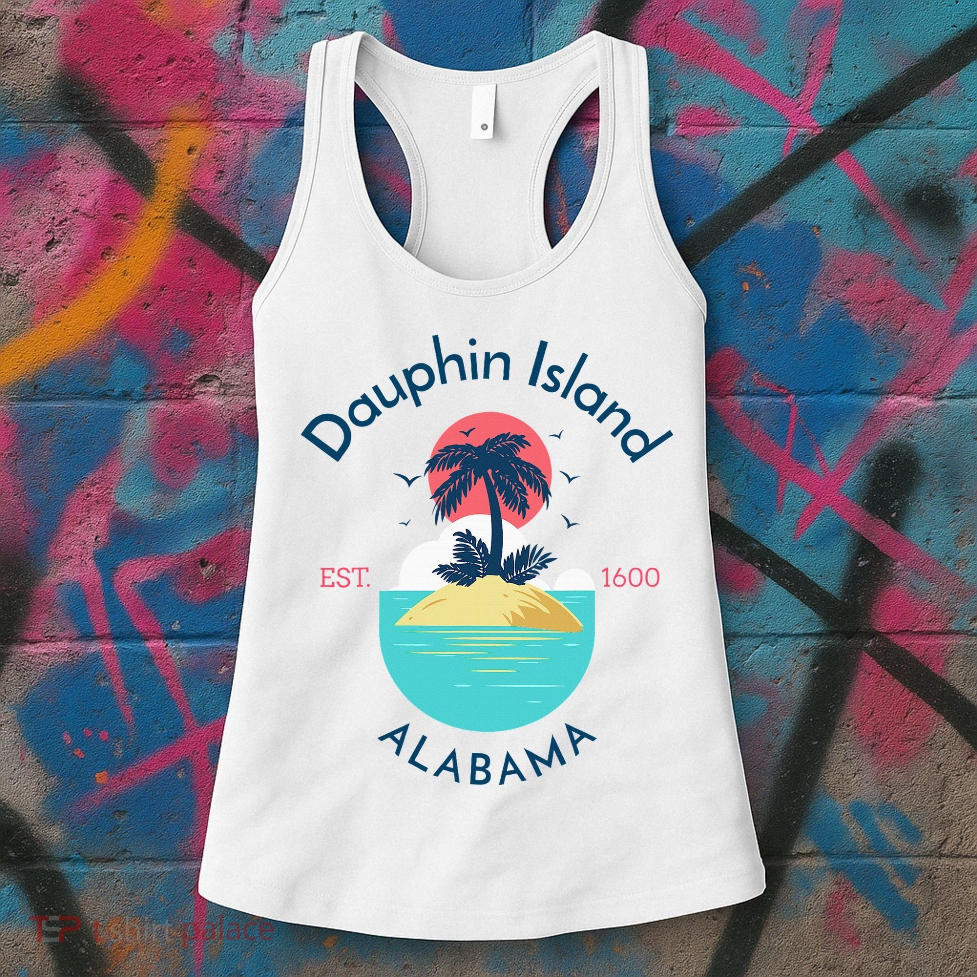 Dauphin Island Beach Alabama Women's Tank Top