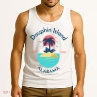 Dauphin Island Beach Alabama Tank Top thumb 3