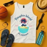 Dauphin Island Beach Alabama Tank Top thumb 4