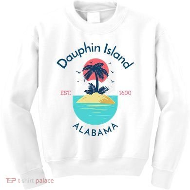 Dauphin Island Beach Alabama Kids Sweatshirt