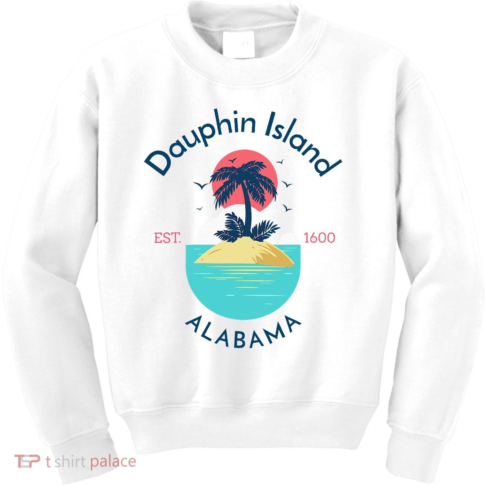 Dauphin Island Beach Alabama Kids Sweatshirt