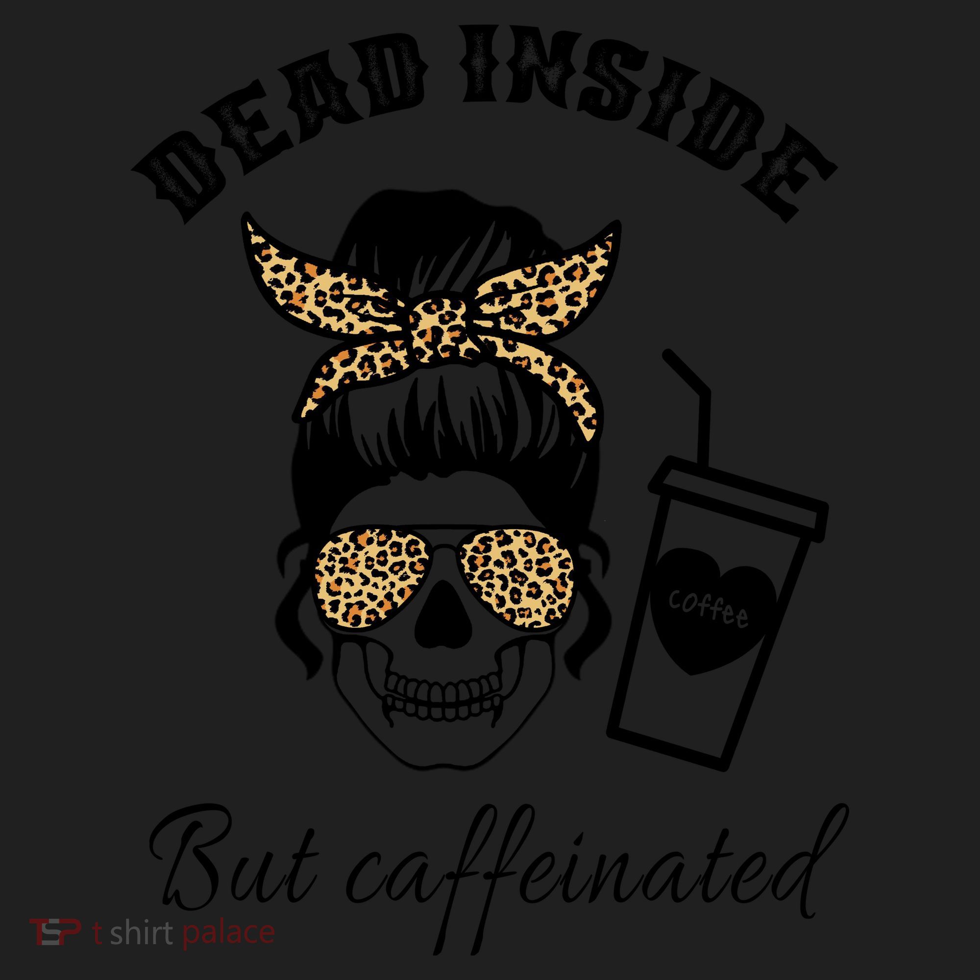 Dead Inside But Caffeinated Beanie
