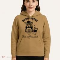 Dead Inside But Caffeinated Hoodie thumb 5