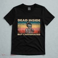 Dead Inside But Caffeinated T-Shirt thumb 5
