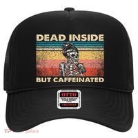 Dead Inside But Caffeinated Hat thumb 0