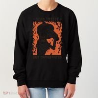 Dead Inside But Caffeinated Pumpkin Skeleton Women's Sweatshirt thumb 0