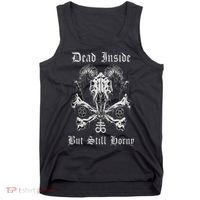 Dead Inside But Still Horny Tank Top thumb 0