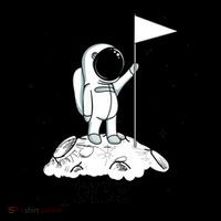 Dibs Flag On Moon Astronaut Coffee Mug thumb 5