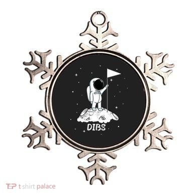 Dibs Flag On Moon Astronaut Ornament