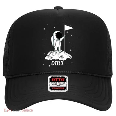 Dibs Flag On Moon Astronaut Hat