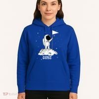 Dibs Flag On Moon Astronaut Hoodie thumb 5