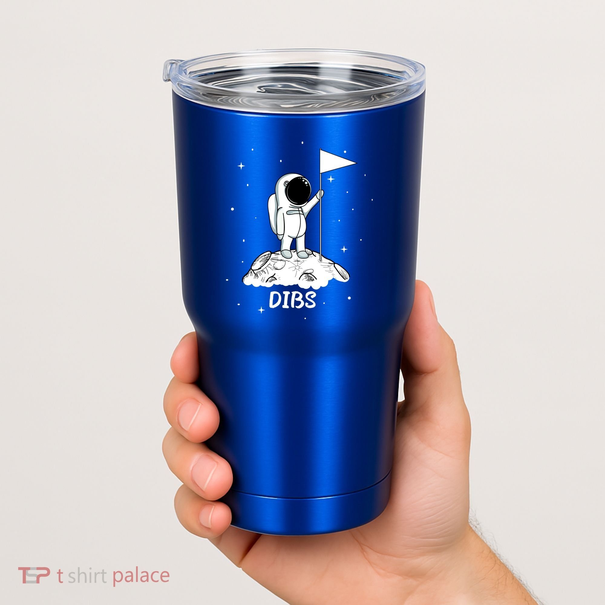 Dibs Flag On Moon Astronaut Tumbler