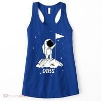 Dibs Flag On Moon Astronaut Women's Tank Top thumb 0
