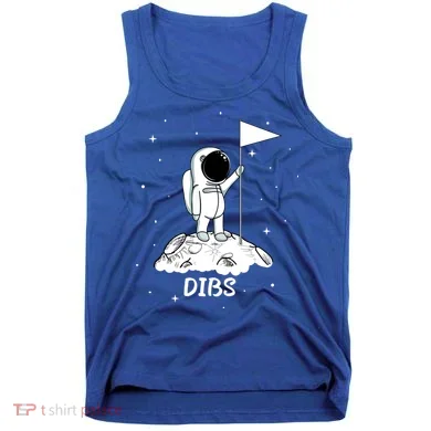Dibs Flag On Moon Astronaut Tank Top