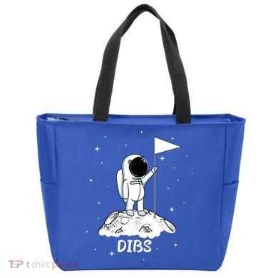 Dibs Flag On Moon Astronaut Tote Bag