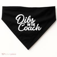 Dibs On The Coach USA-Made Doggie Bandana thumb 0