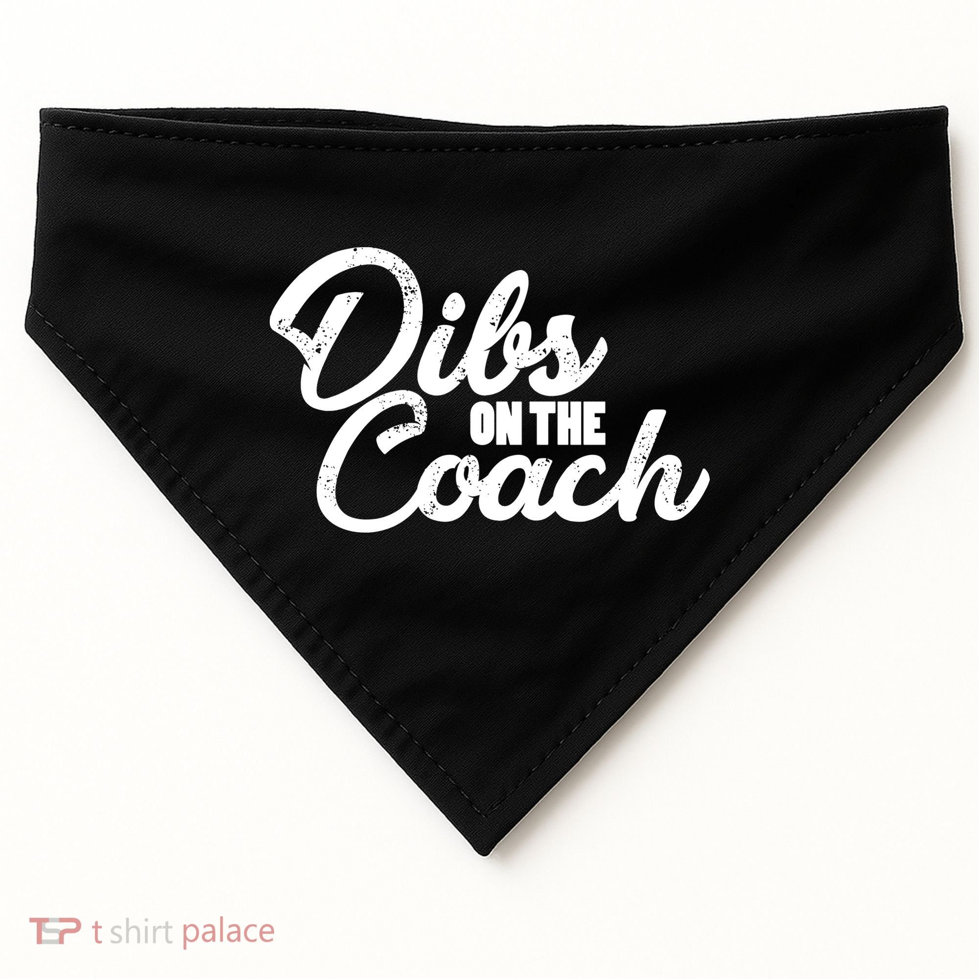 Dibs On The Coach USA-Made Doggie Bandana