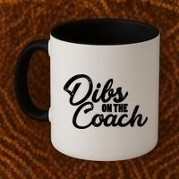 Dibs On The Coach Coffee Mug thumb 2